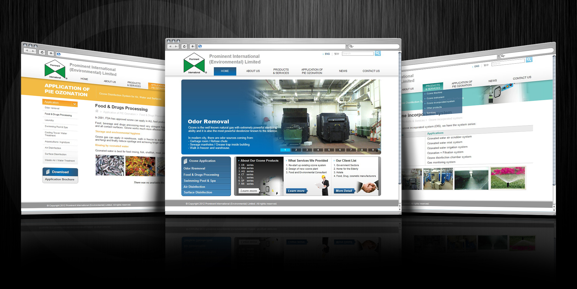 Prominent - Web Design with CMS system development