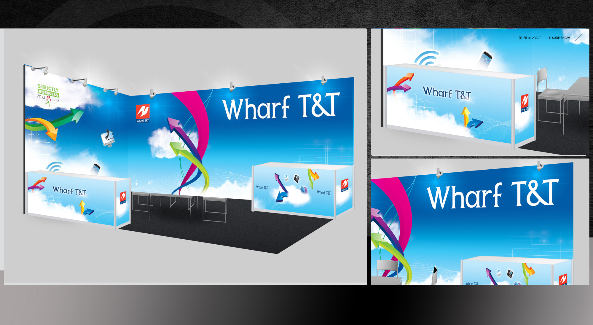 Wharf T&T Ltd. - Standard Booth Design