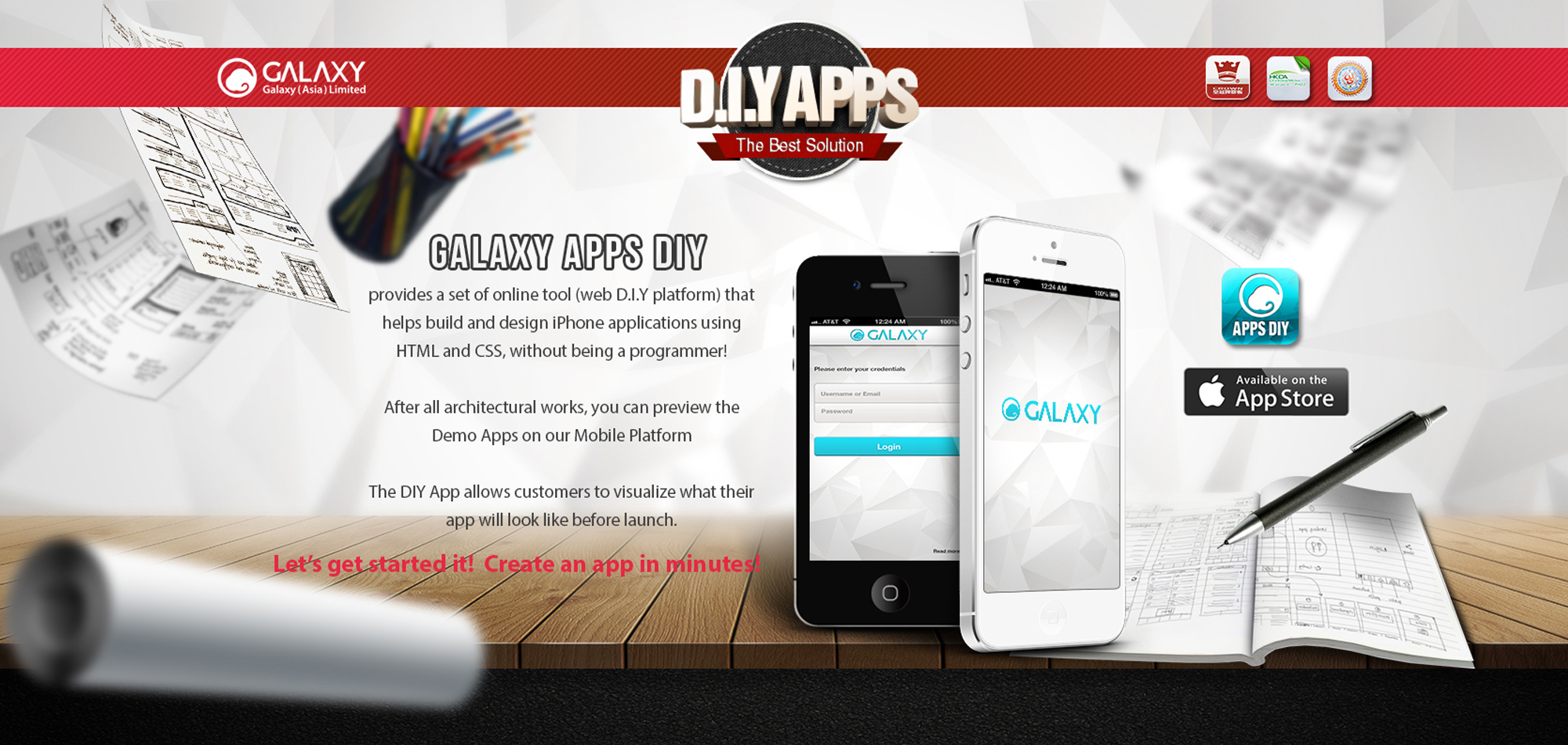 GALAXY DIY Apps - DIY App Solution